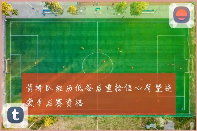 黄蜂队经历低谷后重拾信心有望逆袭季后赛资格